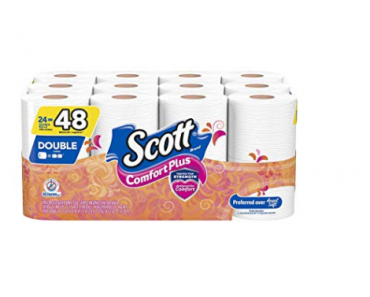 Scott ComfortPlus Toilet Paper, 24 Double Rolls (Equal to 48 Regular Rolls) Only $9.48 Shipped!
