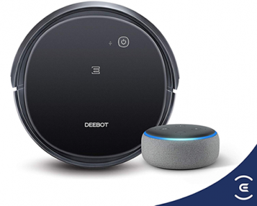 Save up to 45% on Ecovacs Robot Vaccums and get a Free Echo Dot! ECOVACS DEEBOT 500 Robotic Vacuum Cleaner with Max Power Suction Bundle with Echo Dot