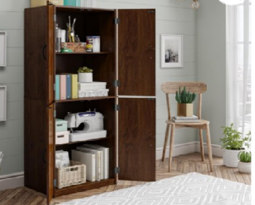 Mainstays Storage Cabinet Only $54.99 Shipped! (Reg. $90)