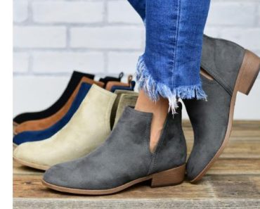 Classic Side Split Booties – Only $27.99!