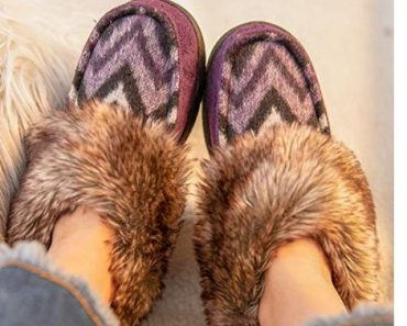 Zigzagger Faux Fur Bootie Slippers – Only $9.99!