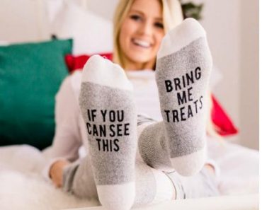 Funny Quote Socks – Only $6.99!