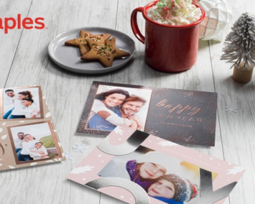 Staples: Up to 70% off Custom Holiday Cards! Get Yours Ready Now!