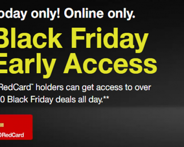 Have a RedCard? Shop Target Black Friday NOW!