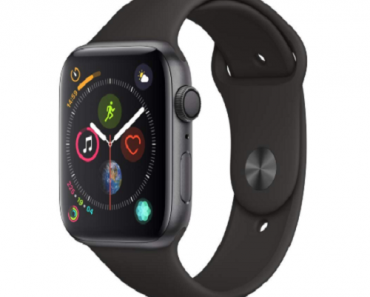 Apple Watch Series 4 (GPS, 44 mm) Space Gray with Black Sport Band Only $329 Shipped! (Reg. $429)