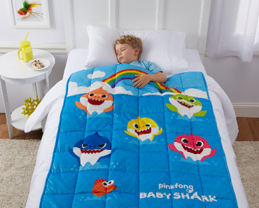 Baby Shark Kids Weighted Blanket Only $39.96 Shipped!