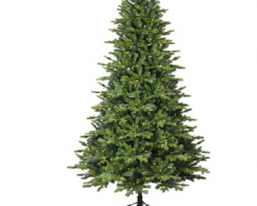 GE 7-ft Pre-lit Asheville Fir Christmas Tree with 500 Multi-function Color Changing LED Lights Only $98!! ($200)