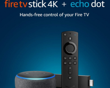 Fire TV Stick 4K Bundle with Echo Dot (3rd Generation) Only $46.99 Shipped! (Reg. $100)