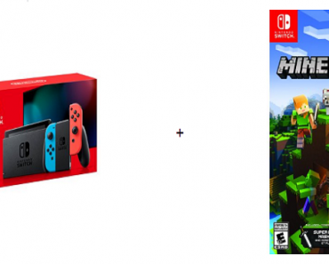 Nintendo Switch Console with Minecraft Game Only $298.59!! *BLACK FRIDAY PRICE*