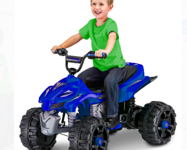 Sport ATV 12-Volt Ride-On Toy (Green or Blue) Only $98 Shipped! (Reg. $150)