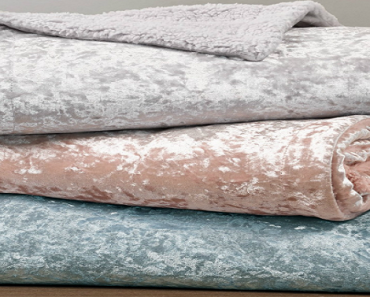 Martha Stewart Collection Crushed Velvet Throw for Only $16.99! (Reg. $50)