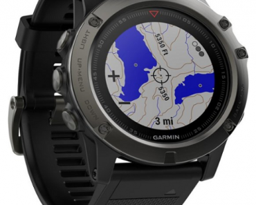 Garmin fēnix 5X Sapphire Smartwatch Only $299.99 Shipped! (Reg. $599.99)
