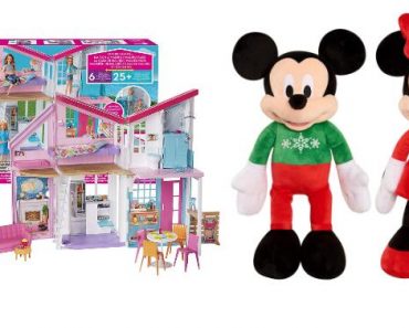 Barbie Malibu House Playset AND a Mickey or Minnie 22″ Plush – Only $74.99!