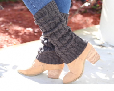 Crochet Leg Warmers (2 Pair) Only $13.99 Shipped! 6 Colors to Choose From!