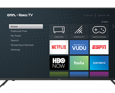 onn. 50″ Class 4K Ultra HD (2160P) HDR10 Roku Smart LED TV – Just $148.00! BLACK FRIDAY PRICE NOW!