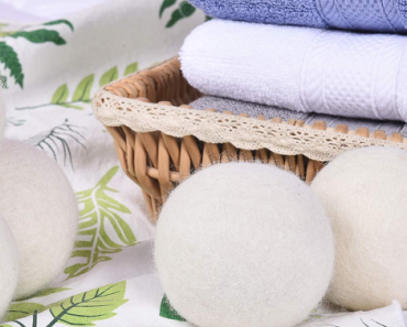 Wool Dryer Balls Natural Fabric Softener Only $4.99!