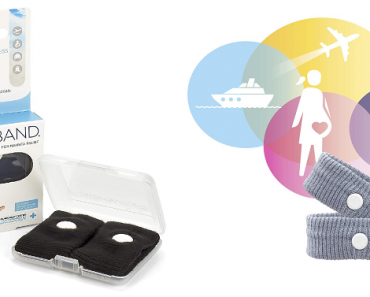 Sea-Band Anti-Nausea Acupress Wristband for Motion/Morning Sickness 2 Pack Only $6.99!