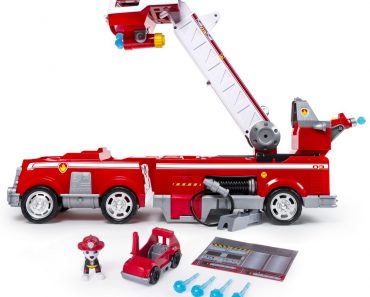 PAW Patrol Ultimate Rescue Fire Truck with Extendable 2 ft. Tall Ladder—$34.99!