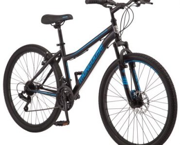 Mongoose Excursion Mountain Bike + Helmet Only $84.00!