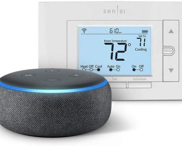 Emerson Sensi Smart Thermostat + Echo Dot Only $84.99!