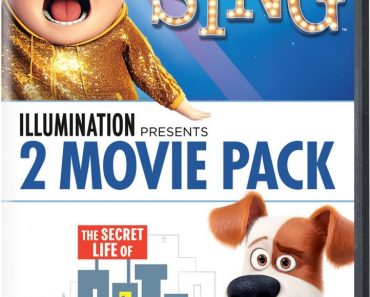 Sing and The Secret Life of Pets on DVD 2-Movie Pack Just $8.99!