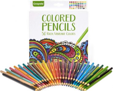 Crayola Colored Pencils 50-pack Only $6.23!