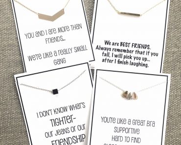 Hilarious Friend Necklace & Card – Only $4.99!