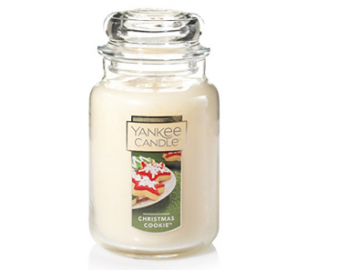 Yankee Candle Large Jar Candle, Christmas Cookie – Just $12.63!