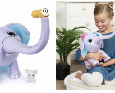 Juno My Baby Elephant with Interactive Moving Trunk Just $39.97! (Reg. $99.99)