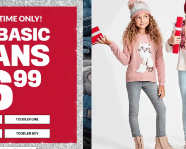 HOT! The Children’s Place: Basic Jeans Just $6.99! LOWEST PRICE!