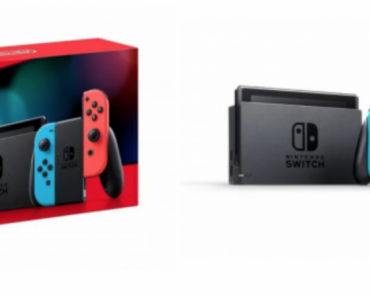Nintendo Switch with Neon Blue and Neon Red Joy-Con $299.99 Plus, $30 Target Gift Card w/ Purchase!
