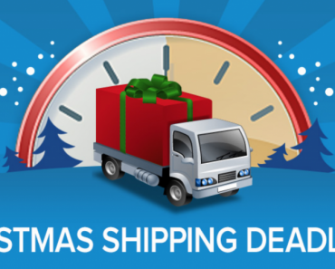 2019 Holiday Shipping Deadlines!