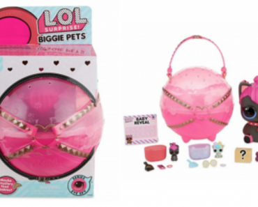 Save Up To 60% On L.O.L Surprise Pets Today Only! L.O.L. Surprise! Biggie Pet – Spicy Kitty Just $13.99 Today Only! (Reg. $39.99)