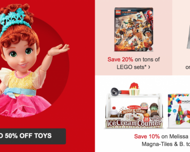 Target: Up To 50% Off Toys, 20% Off LEGO, & BUY 2 Get 1 FREE Star Wars! In-Store Pickup Has Gifts Ready For Christmas!
