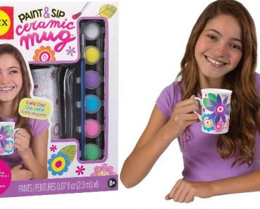 Alex Craft Paint and Sip Ceramic Mug Kids Art and Craft Activity – Only $7.98!