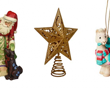 Save on Holiday Decor from Amazon! Kurt Adler, Precious Moments, Dept 56 and more!