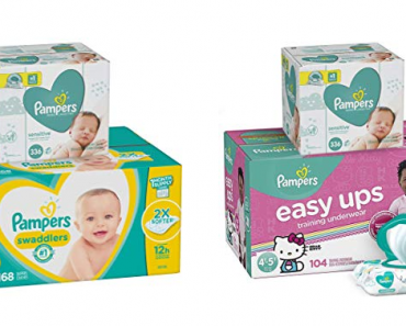 Save up to $10 on select Pampers diapers and wipes! Today Only! Amazon Cyber Deals!