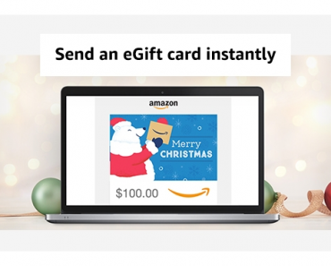 It isn’t too late for Amazon gift cards! Email or print for gift giving!