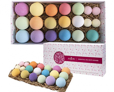 Anjou Bath Bombs Gift Set – Set of 20 – Just $24.99! Awesome Price!