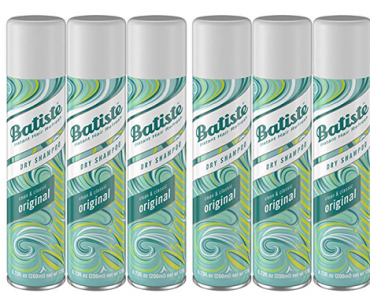 Batiste Dry Shampoo, Original Fragrance, 6 Count – Just $23.92!