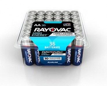Rayovac High Energy Alkaline AA Batteries (36-Pack) – Just $6.97!