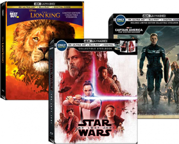 Buy 2, Get 1 FREE: Disney Movies in Collectible SteelBook Packaging!
