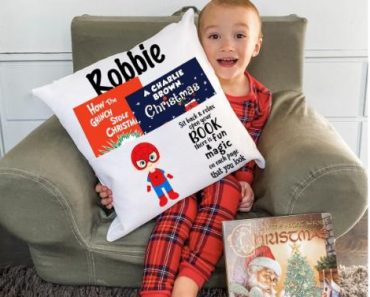 Personalized Book Pocket Pillows – Only $19.99!