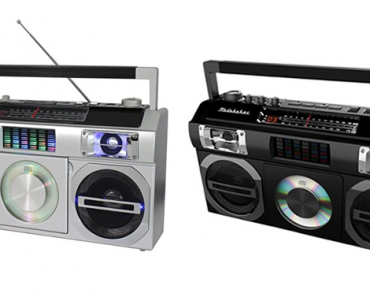 Studebaker Master Blaster CD-RW/CD-R/CD-DA Boombox with AM/FM Radio – Just $99.99!