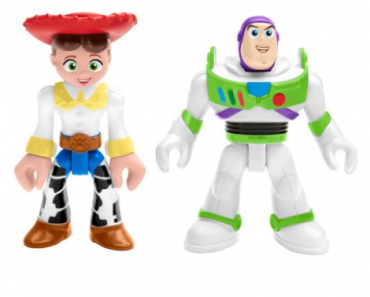 Imaginext Disney Pixar Toy Story Buzz & Jessie Character Figures Only $3.90! Fun Gift Idea!