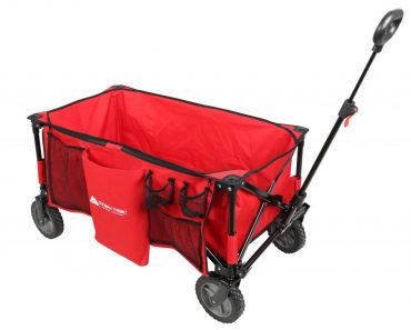 Red Ozark Trail Folding Wagon Just $39.88!