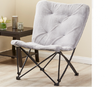 Mainstays Memory Foam Folding Butterfly Lounge Chair Only $14.92! (Reg. $35)