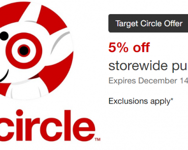 Take 5% off Your Storewide Target Purchases with Target Circle!
