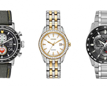 Save up to 68% off Select Citizen Watches! Today Only!