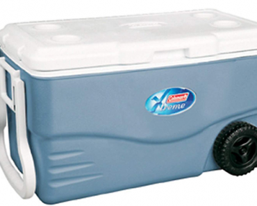 Coleman 100-Quart Xtreme 5-Day Heavy-Duty Cooler with Wheels – Just $37.59! WOW Price!